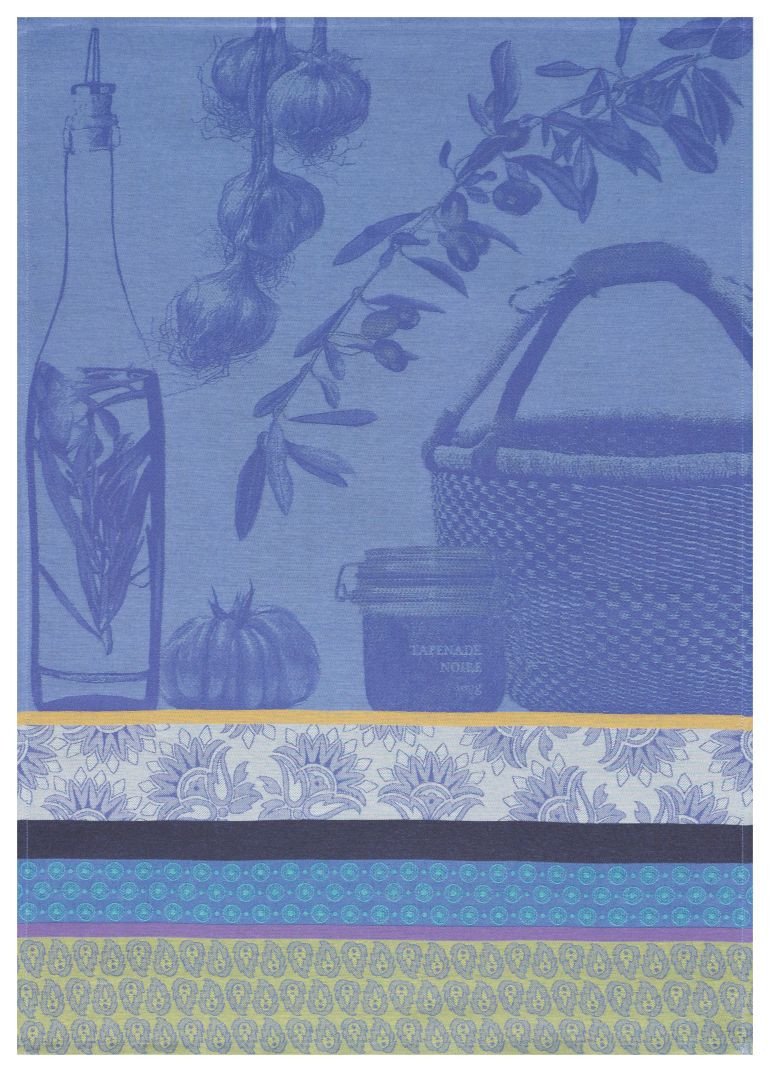 Saveurs de Provence Blue Towel - r. h. ballard shop